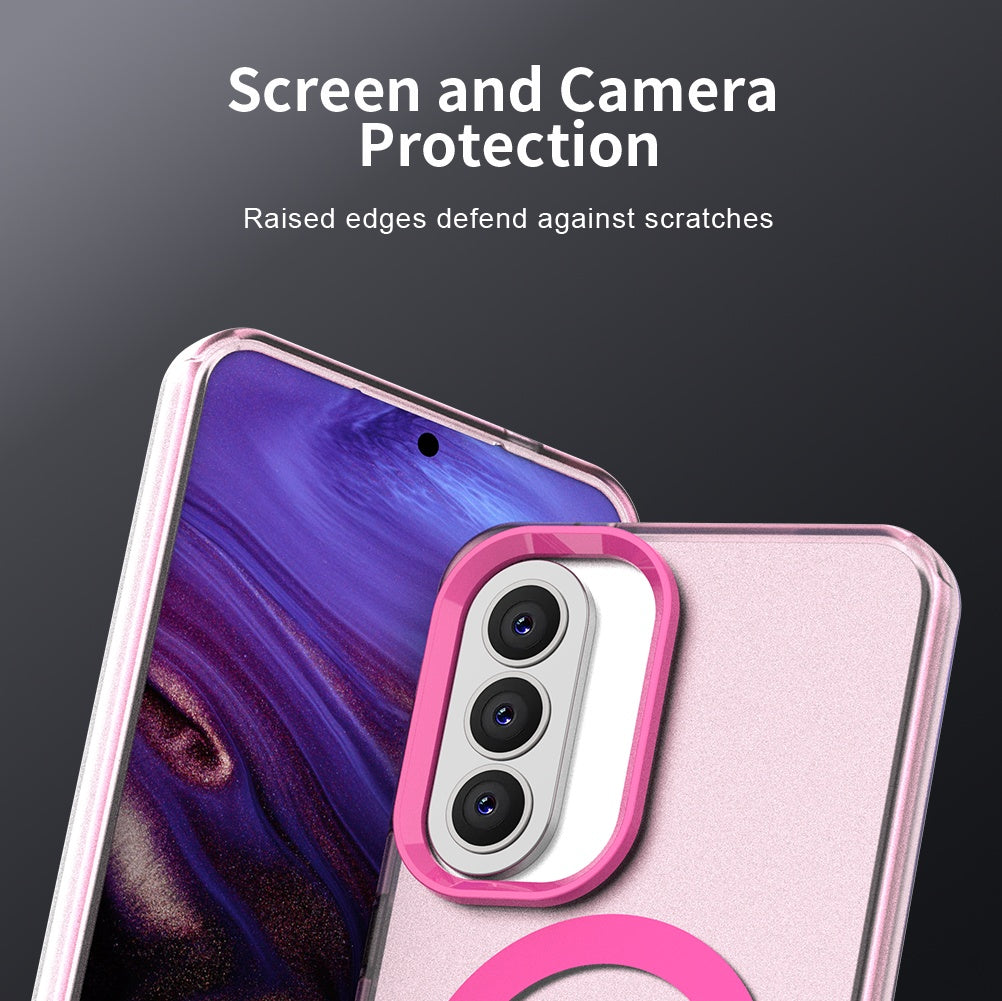 MagSafe cover til Samsung Galaxy A37 5G, Techsuit, CandyCase, Pink