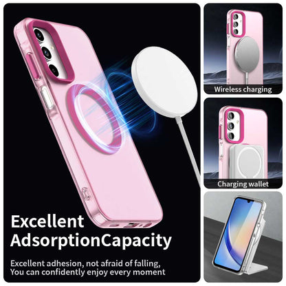 MagSafe-etui til Samsung Galaxy A55 5G A556, Techsuit, CandyCase, Pink