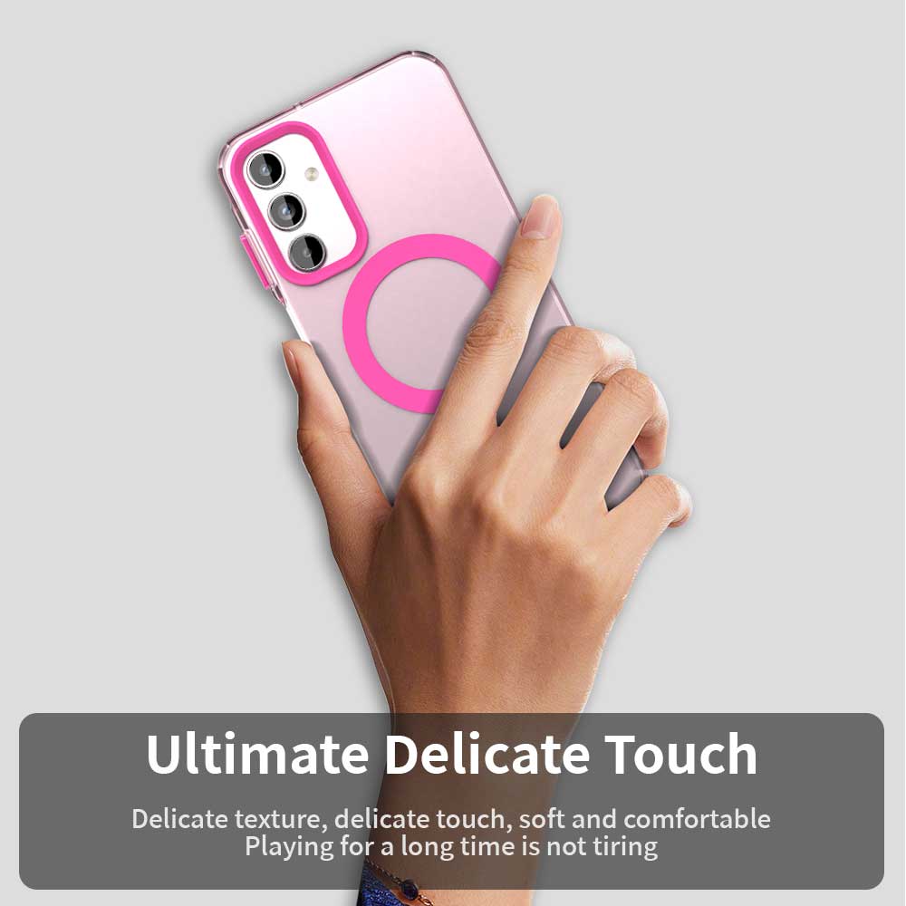 MagSafe-etui til Samsung Galaxy A55 5G A556, Techsuit, CandyCase, Pink