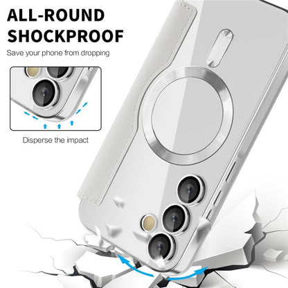 MagSafe-etui til Samsung Galaxy A55 5G A556, Techsuit, SmartMag Book, Grå