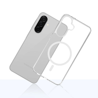 MagSafe cover til Samsung Galaxy A56 A566 / A36 A366, 3MK, Armor MagCase, Gennemsigtig