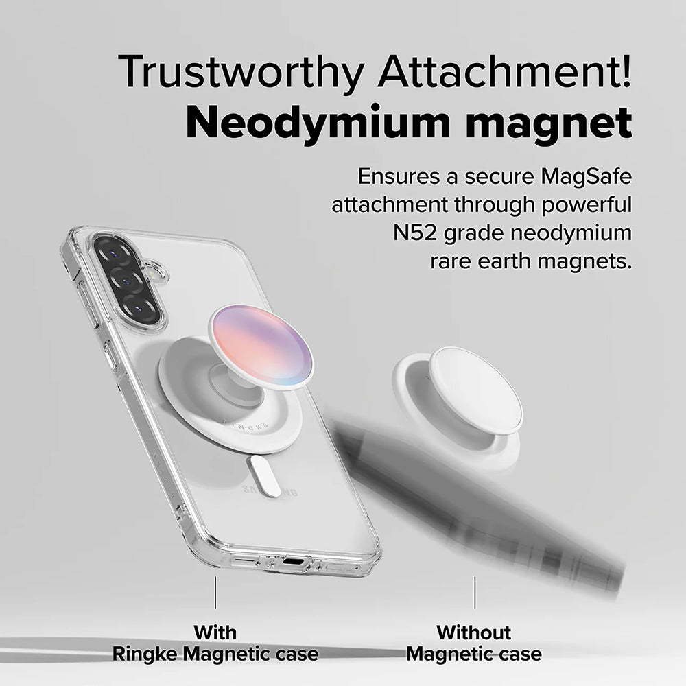 MagSafe-etui til Samsung Galaxy A56 A566 / A36 A366, Ringke, Fusion, Transparent