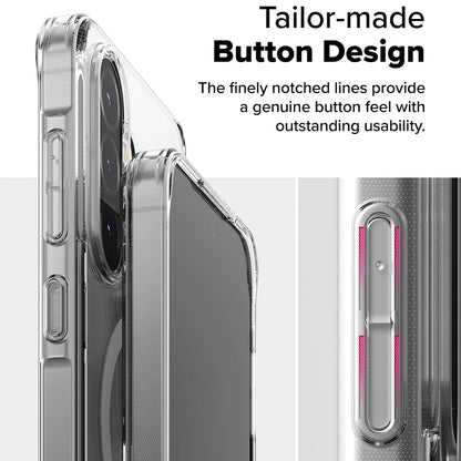 MagSafe-etui til Samsung Galaxy A56 A566 / A36 A366, Ringke, Fusion, Transparent