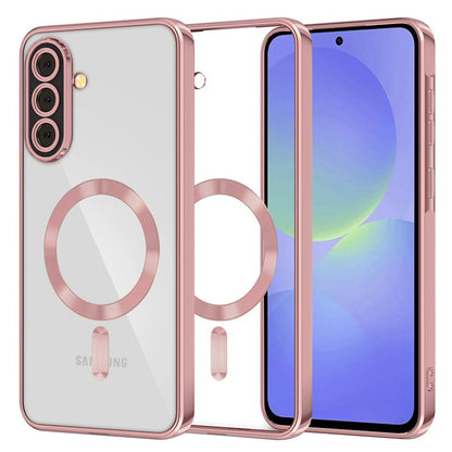 MagSafe-etui til Samsung Galaxy A56 A566 / A36 A366, Techsuit, Luxury Crystal, Pink
