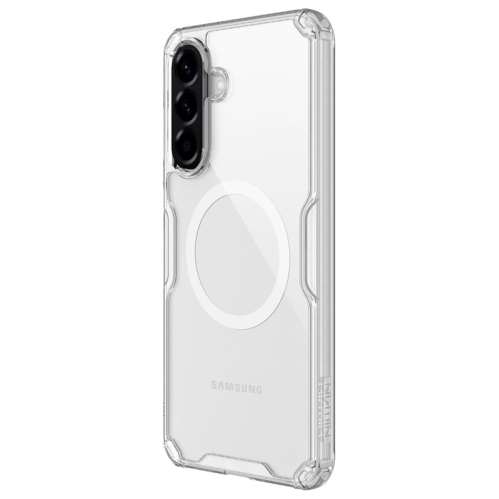 MagSafe Case for Samsung Galaxy A56 A566, Nillkin, Nature Pro, White