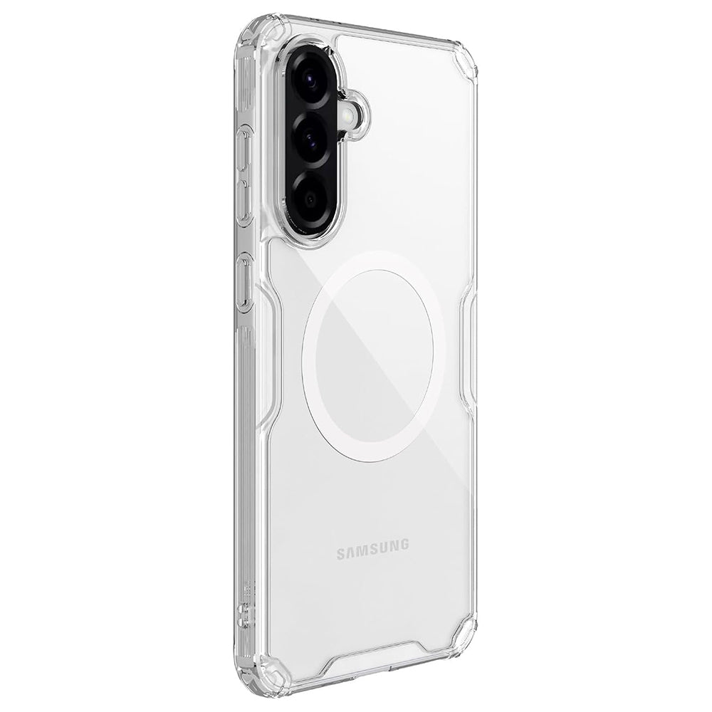 MagSafe Case for Samsung Galaxy A56 A566, Nillkin, Nature Pro, White