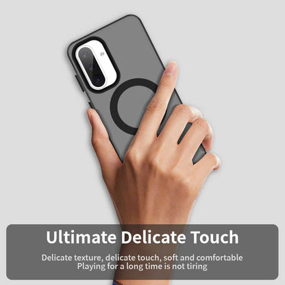 MagSafe-etui til Samsung Galaxy A56 A566, Techsuit, CandyCase, Sort