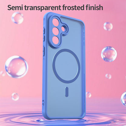 MagSafe cover til Samsung Galaxy A56 A566, Techsuit, HaloFrost II, Blå