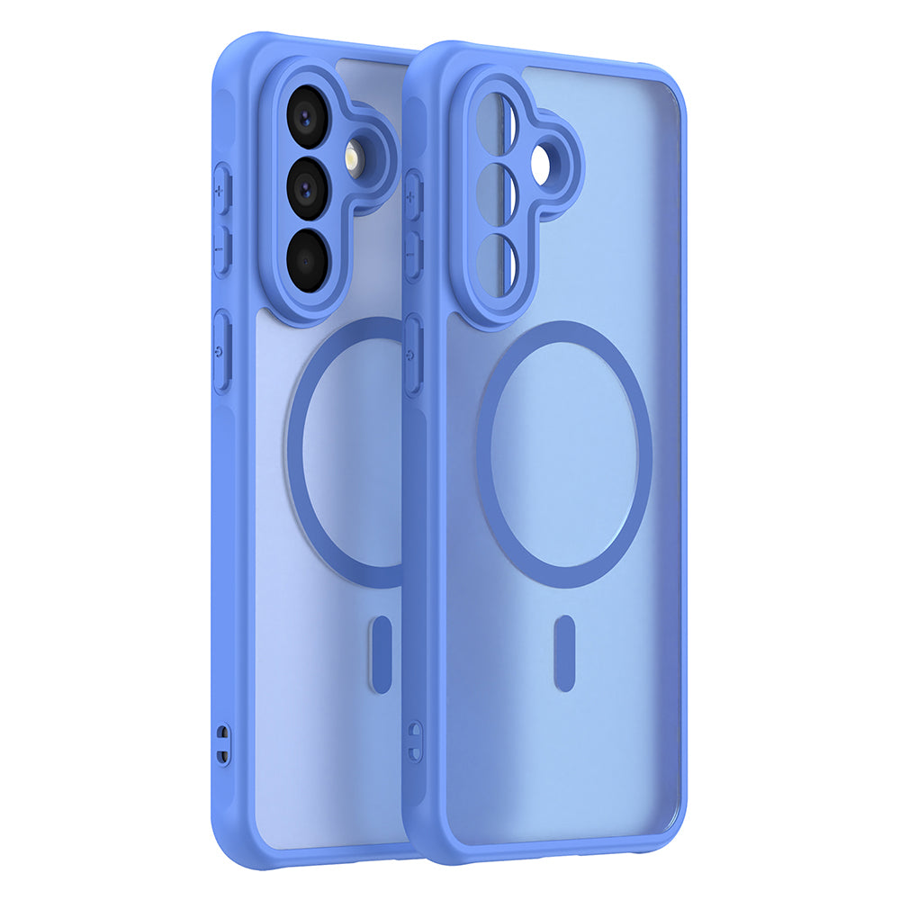 MagSafe cover til Samsung Galaxy A56 A566, Techsuit, HaloFrost II, Blå