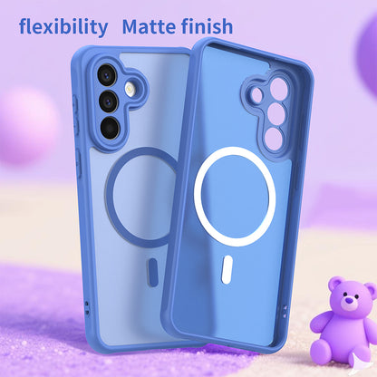 MagSafe cover til Samsung Galaxy A56 A566, Techsuit, HaloFrost II, Blå