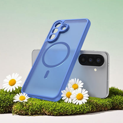 MagSafe cover til Samsung Galaxy A56 A566, Techsuit, HaloFrost II, Blå
