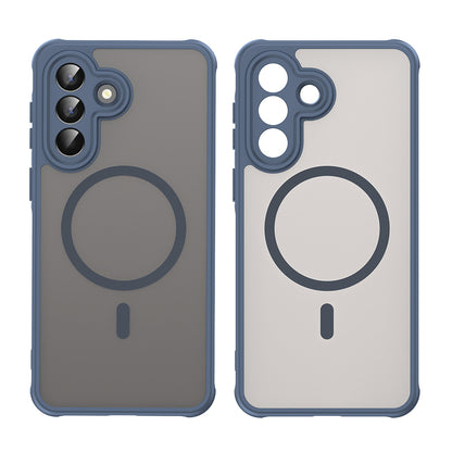 MagSafe cover til Samsung Galaxy A57 5G, Techsuit, HaloFrost II, Marineblå