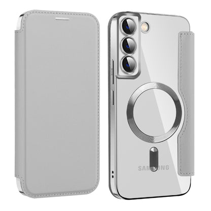 MagSafe-etui til Samsung Galaxy S22+ 5G S906, Techsuit, SmartMag Book, Grå