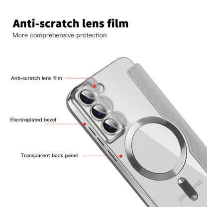 MagSafe-etui til Samsung Galaxy S22+ 5G S906, Techsuit, SmartMag Book, Grå