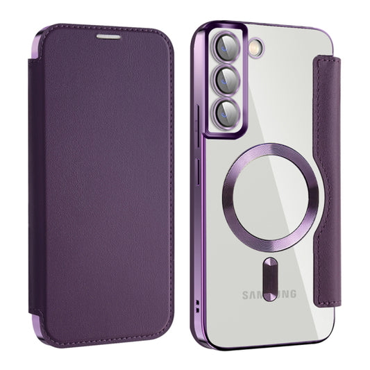 MagSafe-etui til Samsung Galaxy S22+ 5G S906, Techsuit, SmartMag Book, Lilla