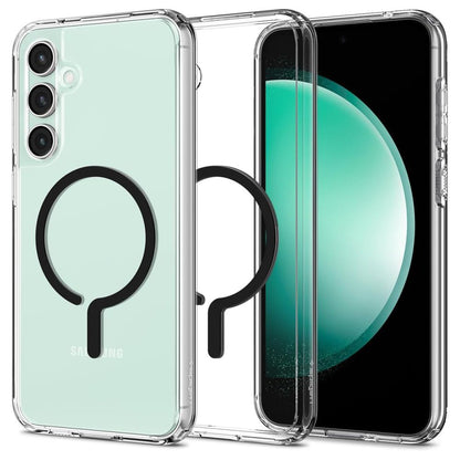 MagSafe cover til Samsung Galaxy S23 FE S711, Spigen, Ultra Hybrid OneTap Ring, Gennemsigtig