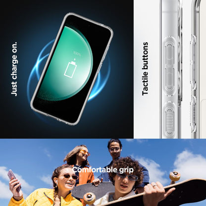 MagSafe cover til Samsung Galaxy S23 FE S711, Spigen, Ultra Hybrid OneTap Ring, Gennemsigtig