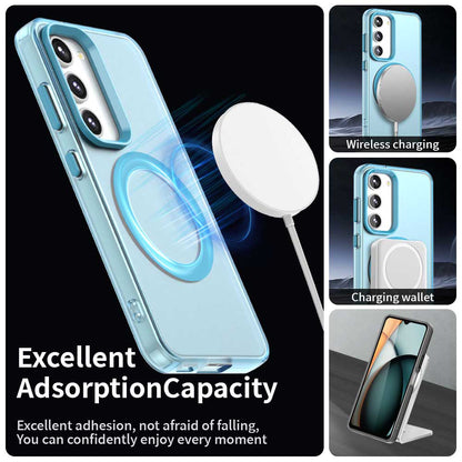 MagSafe-etui til Samsung Galaxy S23+ S916, Techsuit, CandyCase, Blå