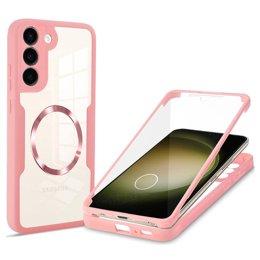 MagSafe-etui til Samsung Galaxy S23+ S916, Techsuit, ColorVerse 360, Pink