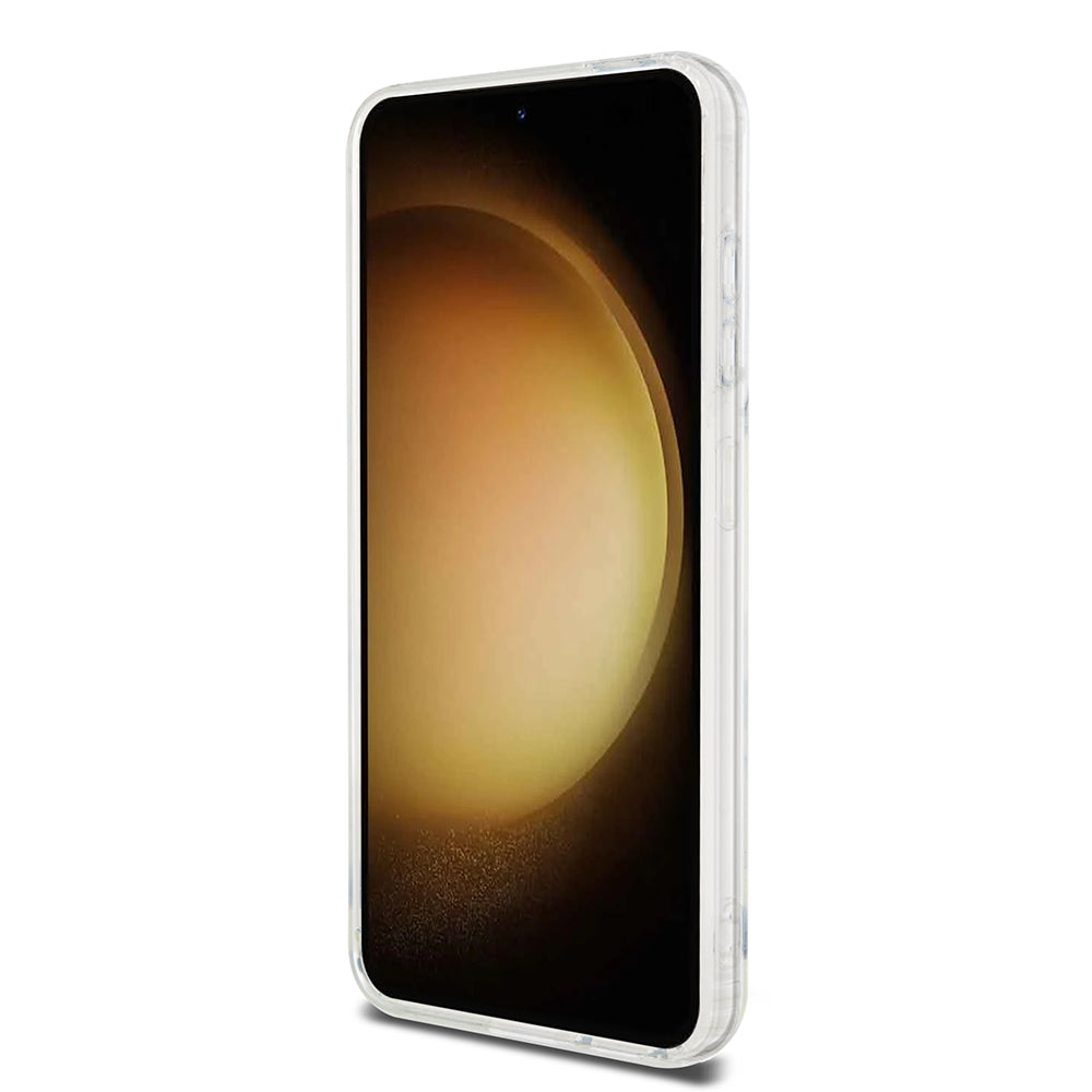 MagSafe cover til Samsung Galaxy S23 S911, Karl Lagerfeld, IML Ikonik Karl, Transparent