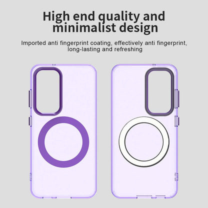 MagSafe-etui til Samsung Galaxy S23 S911, Techsuit, CandyCase, Lilla