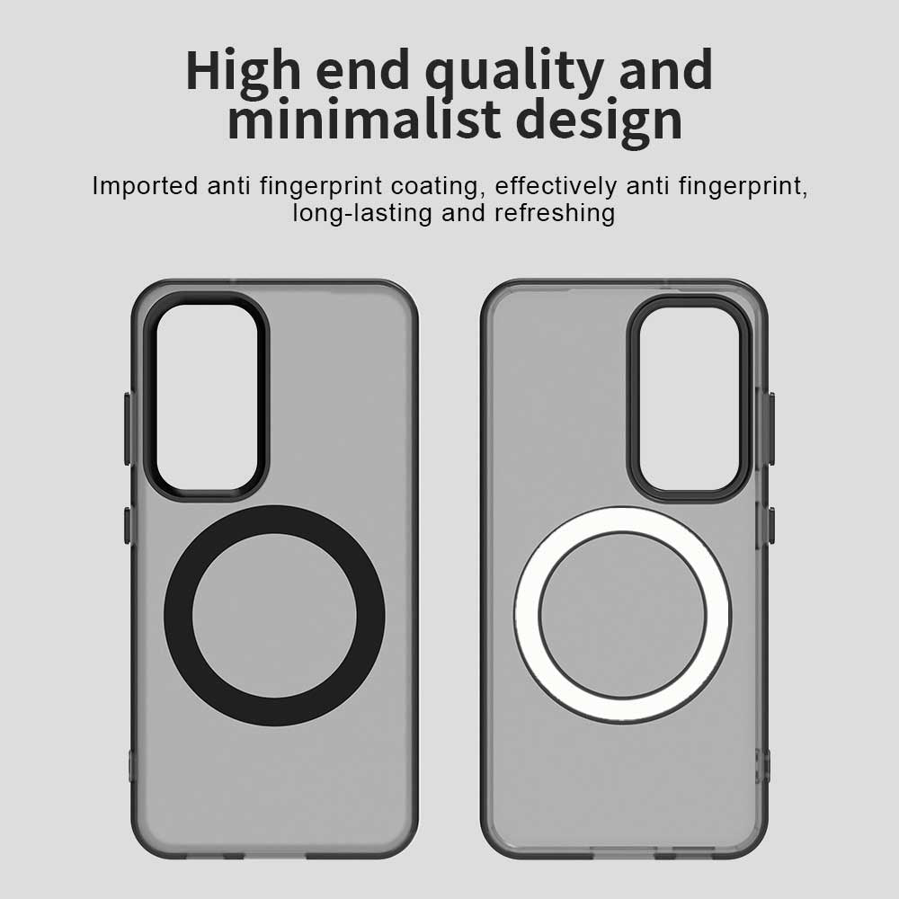 MagSafe-etui til Samsung Galaxy S23 S911, Techsuit, CandyCase, Sort