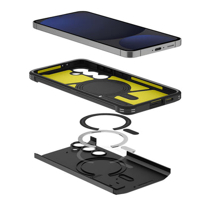 MagSafe cover til Samsung Galaxy S24 FE S721, Spigen, Tough Armor, Sort ACS08625