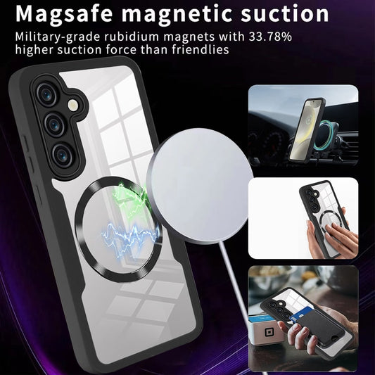 MagSafe-etui til Samsung Galaxy S24+ S926, Techsuit, ColorVerse 360, Blå
