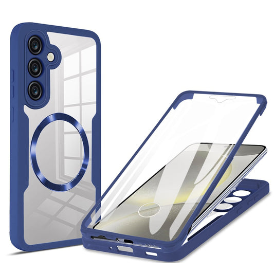 MagSafe-etui til Samsung Galaxy S24+ S926, Techsuit, ColorVerse 360, Blå