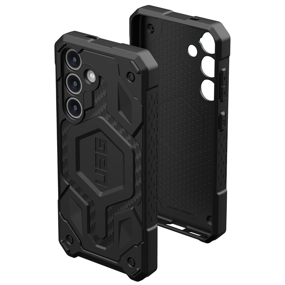 MagSafe-etui til Samsung Galaxy S24 S921, Urban Armor Gear, Monarch Pro Carbon, Sort