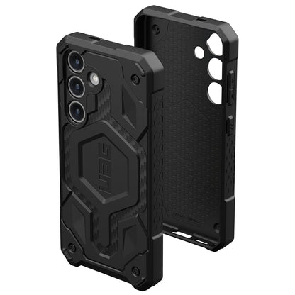 MagSafe-etui til Samsung Galaxy S24 S921, Urban Armor Gear, Monarch Pro Carbon, Sort