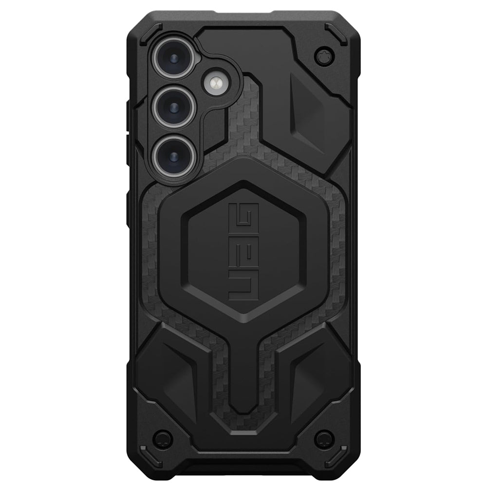 MagSafe-etui til Samsung Galaxy S24 S921, Urban Armor Gear, Monarch Pro Carbon, Sort