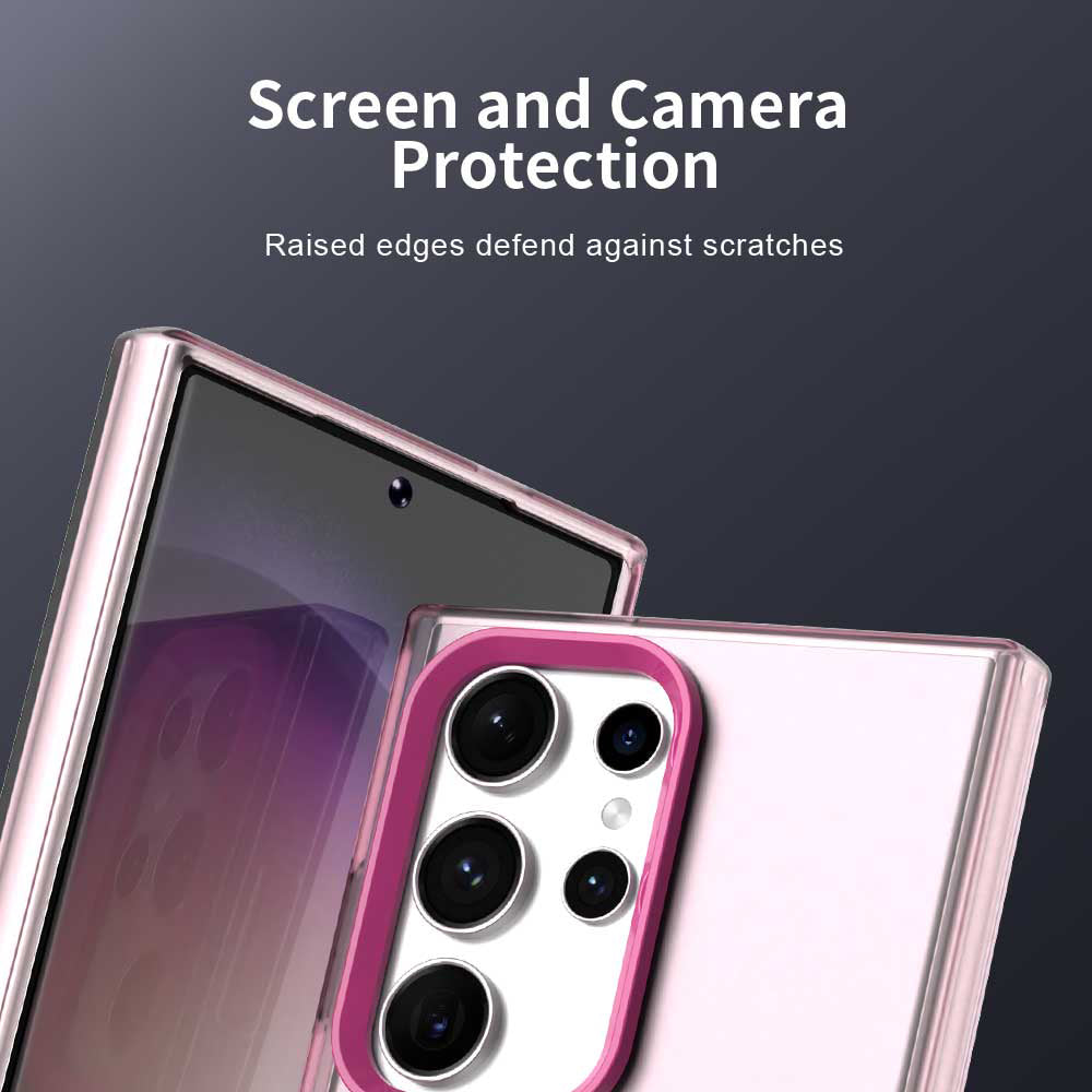 MagSafe Case for Samsung Galaxy S24 Ultra S928, Techsuit, CandyCase, Pink