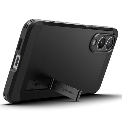 MagSafe cover til Samsung Galaxy S25 Edge S937, Spigen, Tough Armor, Sort ACS09422