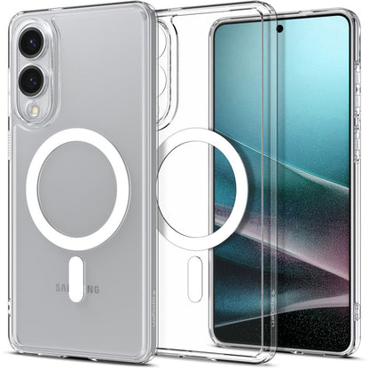 MagSafe cover til Samsung Galaxy S25 Edge S937, Spigen, Ultra Hybrid, Hvid ACS09418