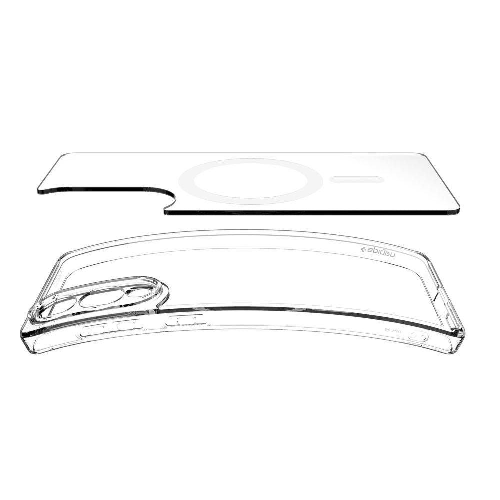 MagSafe cover til Samsung Galaxy S25 Edge S937, Spigen, Ultra Hybrid, Hvid ACS09418