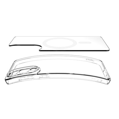 MagSafe cover til Samsung Galaxy S25 Edge S937, Spigen, Ultra Hybrid, Hvid ACS09418