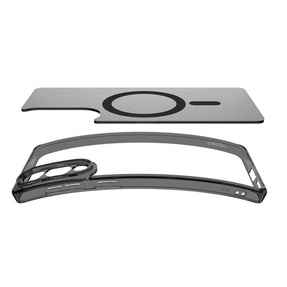 MagSafe cover til Samsung Galaxy S25 Edge S937, Spigen, Ultra Hybrid, Sort Satineret ACS09419