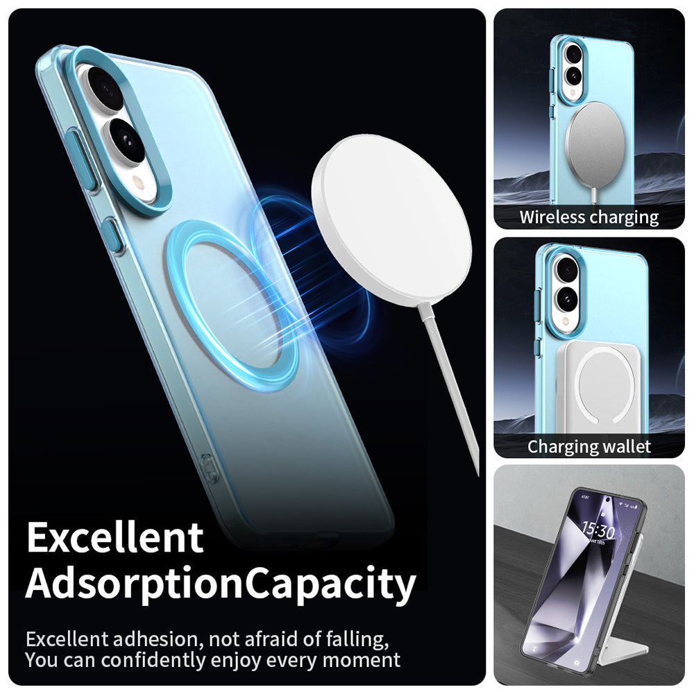 MagSafe-etui til Samsung Galaxy S25 Edge S937, Techsuit, CandyCase, Blå
