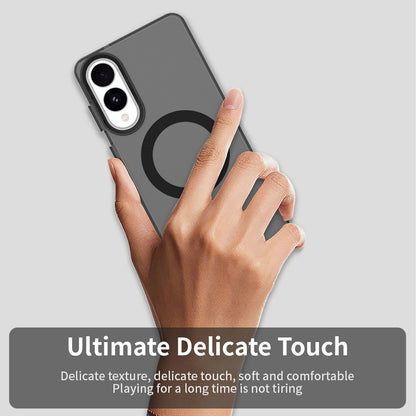 MagSafe-etui til Samsung Galaxy S25 Edge S937, Techsuit, CandyCase, Sort