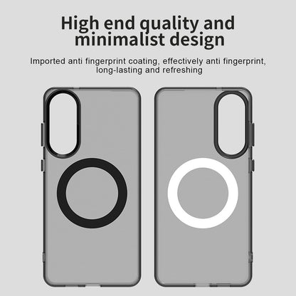 MagSafe-etui til Samsung Galaxy S25 Edge S937, Techsuit, CandyCase, Sort