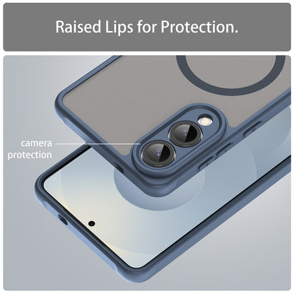 MagSafe-etui til Samsung Galaxy S25 Edge S937, Techsuit, HaloFrost II, Mørkeblå