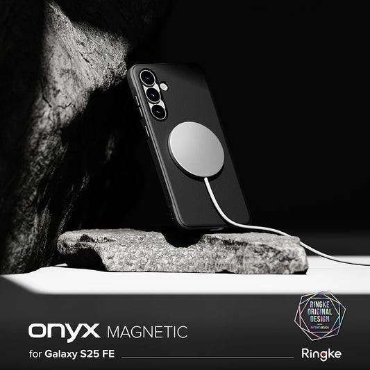 MagSafe-etui til Samsung Galaxy S25 FE, Ringke, Onyx, Sort