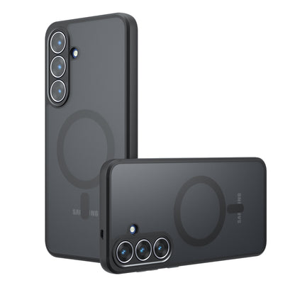 MagSafe cover til Samsung Galaxy S25 FE, Techsuit, PureFrost, Satin Sort