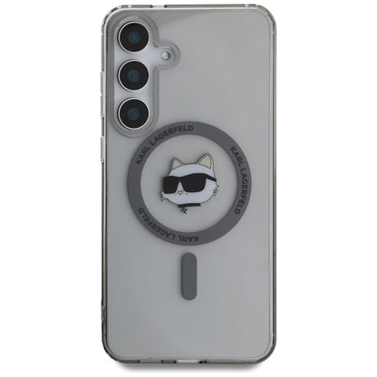 MagSafe cover til Samsung Galaxy S25+ S936, Karl Lagerfeld, IML Choupette's Head, Sort