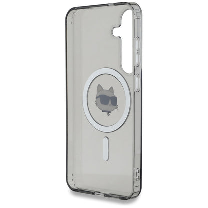 MagSafe cover til Samsung Galaxy S25+ S936, Karl Lagerfeld, IML Choupette's Head, Sort