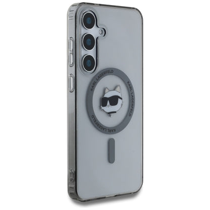 MagSafe cover til Samsung Galaxy S25+ S936, Karl Lagerfeld, IML Choupette's Head, Sort