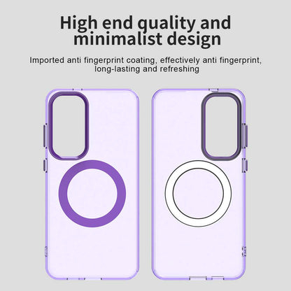 MagSafe-etui til Samsung Galaxy S25+ S936 / S24+ S926, Techsuit, CandyCase, Lilla