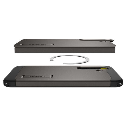 MagSafe cover til Samsung Galaxy S25+ S936, Spigen, Tough Armor, Grå
