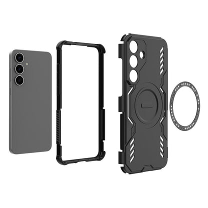 MagSafe-etui til Samsung Galaxy S25+ S936, Techsuit, ArmorMag, Blå